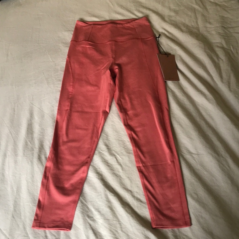 Girlfriend Collective leggings - Clay Small